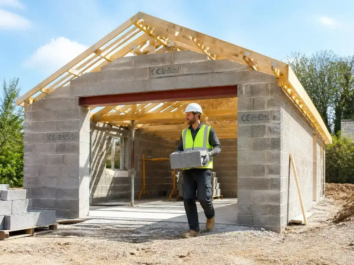 Construction garage et atelier Dardilly