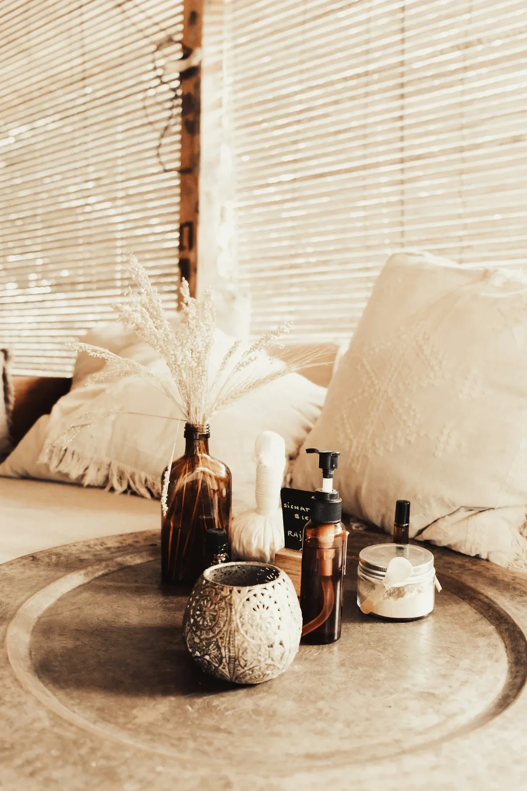 Ambiance cabinet massage bien-être Lyon