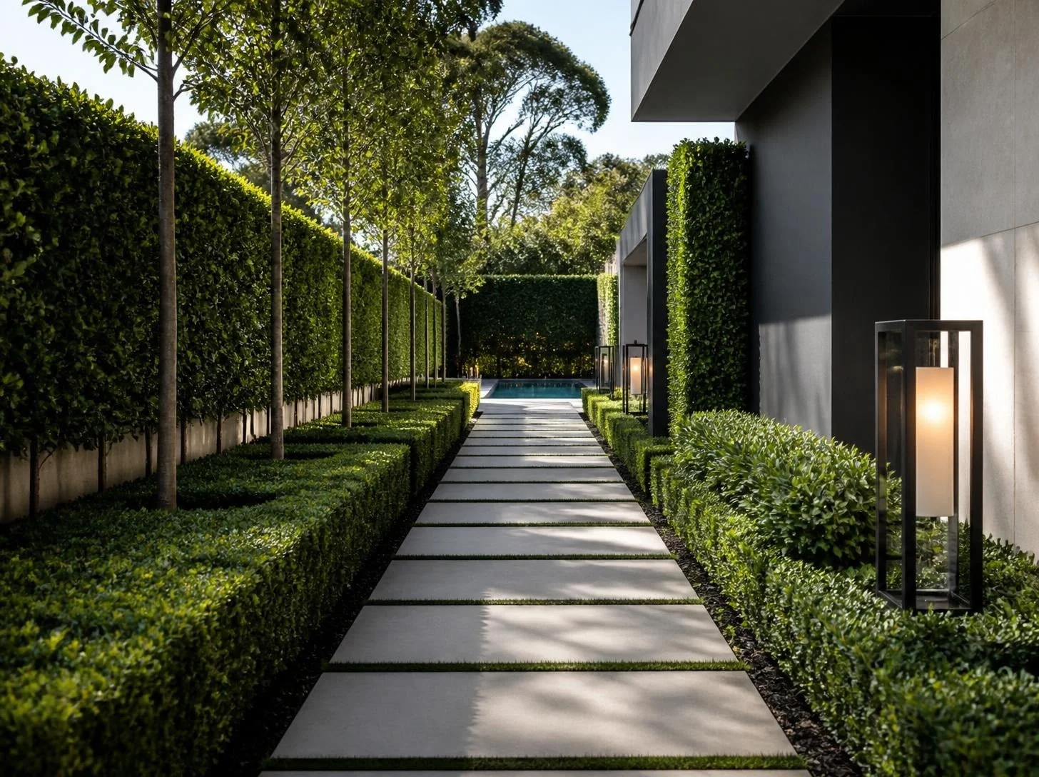 Réalisation Racines - jardin paysager à Lyon 3