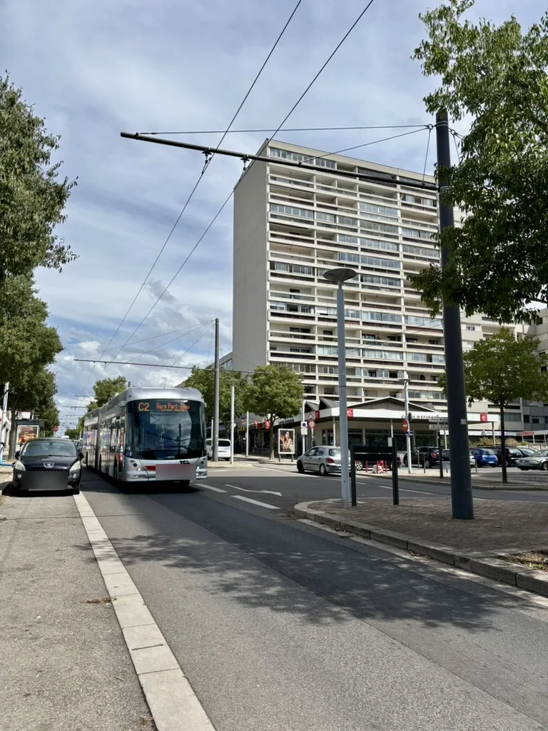 Rue de la Ville Nouvelle à Rillieux-la-Pape